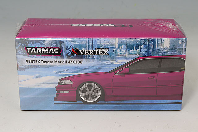 Tarmac 1/64 VERTEX トヨタ マークII JZX100 レッドメタリック