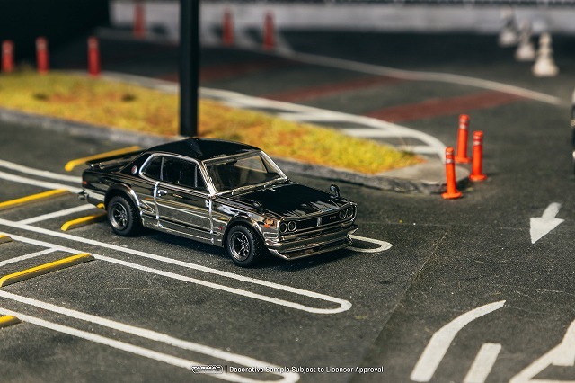 Tarmac 1/64 スカイライン HT 2000GT-R シルバークローム スペシャル