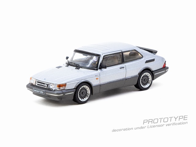 39＜税無送3980円込み＞カービングT搭載 ドロップサーフ 39'　PAT貼済 Tarmac 1/64 サーブ 900 ターボ シルバー