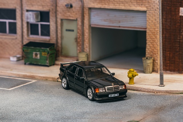 Tarmac 1/64 メルセデスベンツ 190 E 2.5-16 EVO 1ブルー