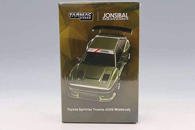 Tarmac 1/64 トヨタ スプリンター トレノ AE86 ワイドボディ グリーン