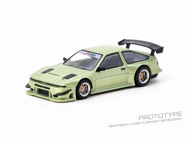 Tarmac 1/64 トヨタ スプリンター トレノ AE86 ワイドボディ グリーン