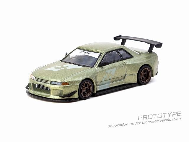 Tarmac 1/64 日産 スカイライン (R32) ワイドボディ ミレニアムジェイド