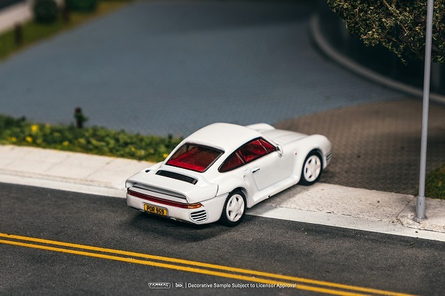 ☆予約品☆ Tarmac 1/64 ポルシェ 959 ホワイト