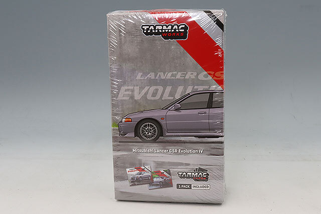 Tarmac 1/64 三菱 ランサー GSR エボリューション IV シルバー