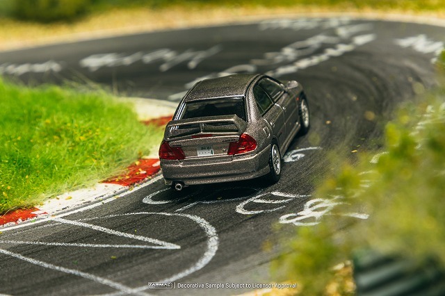 Tarmac 1/64 三菱 ランサー GSR エボリューション IV シルバー
