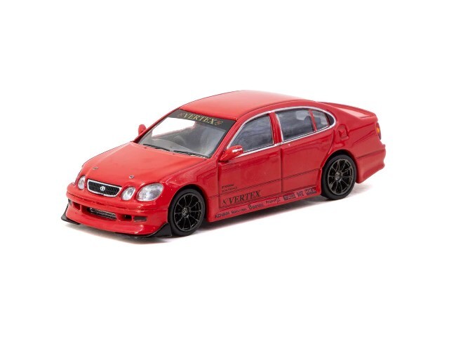 Tarmac 1/64 VERTEX トヨタ アリスト JZS161 レッド