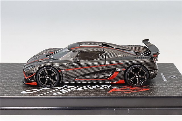 Tarmac 1/64 ケーニグセグ アゲーラ RS ブラックカーボンファイバー