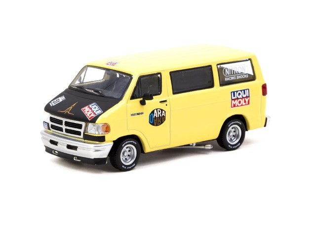 1/64 ピースメーカー　ダッジバン Tarmac 1/64 ダッジ バン イエロー