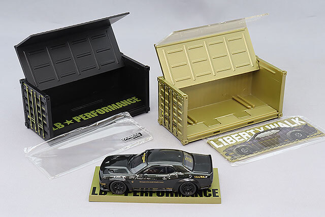 限定セールをすべて Tarmac 1/64 LB-WORKS ダッジ チャレンジャー SRT ヘルキャット ミニカー