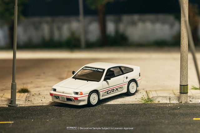 Tarmac 1/64 ホンダ バラード スポーツ 無限 CR-X プロ ホワイト