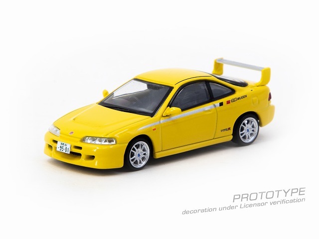 Tarmac 1/64 ホンダ インテグラ タイプR DC2 無限 サンライトイエロー