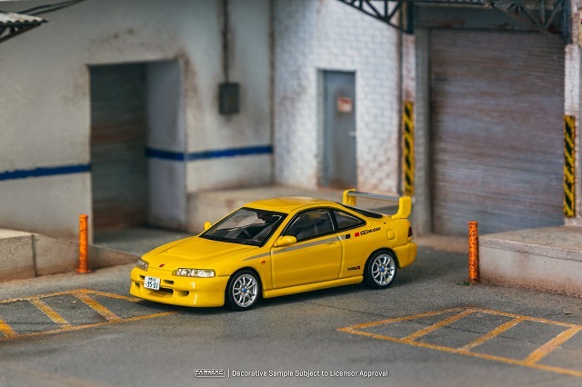 Tarmac 1/64 ホンダ インテグラ タイプR DC2 無限 サンライトイエロー