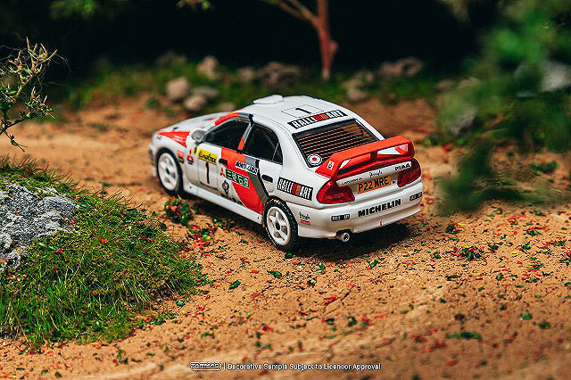 Tarmac 1/64 三菱 ランサー エボリューション IV ラリー モンテカルロ