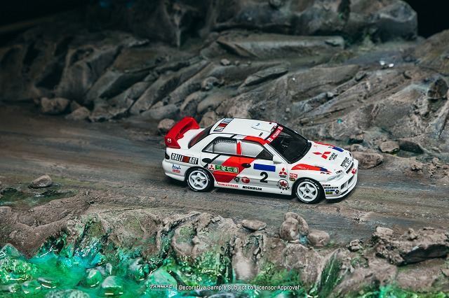 ☆予約品☆ Tarmac 1/64 三菱 ランサーエボリューション III 香港北京