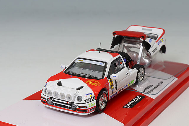 Tarmac 1/64 フォード RS200 カタルーニャラリー 1986 #4 A.ザニーニ/J