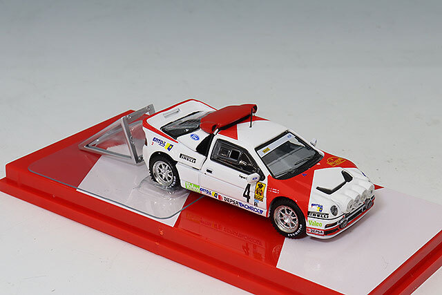 Tarmac 1/64 フォード RS200 カタルーニャラリー 1986 #4 A.ザニーニ/J