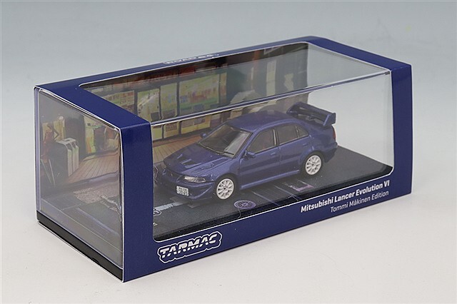Tarmac 1/64 三菱 ランサー エボリューション VI トミ・マキネン