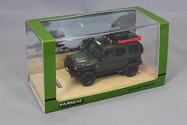 Tarmac 1/64 メルセデス AMG G 63 ダークグリーン