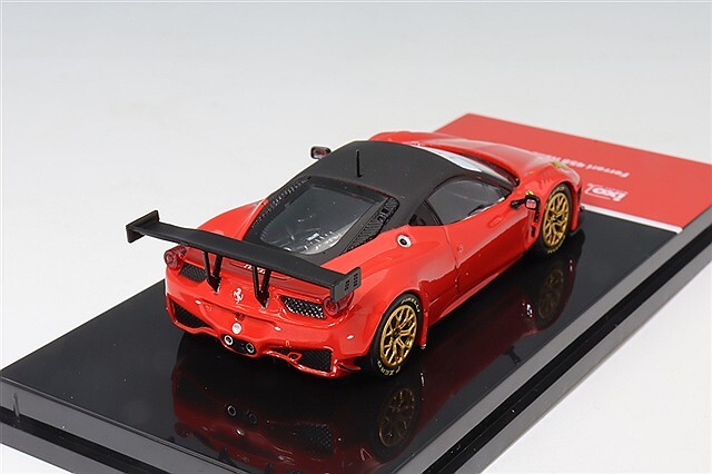Tarmac x イクソ 1/64 フェラーリ 458 イタリア GT3 レッド