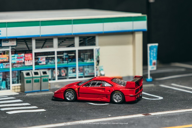 ☆予約品☆ Tarmac 1/64 フェラーリ F40 GTE レッド