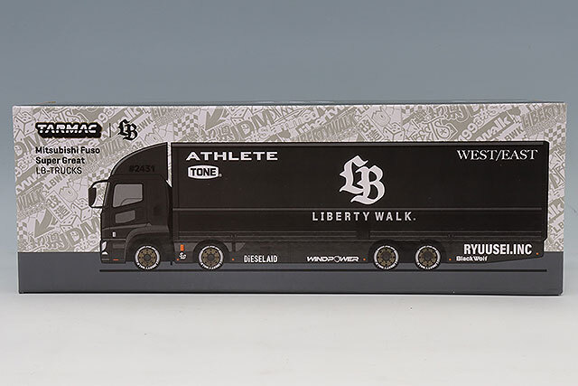 Tarmac 1/64 三菱 FUSO (ふそう) スーパーグレート LB-TRUCKS