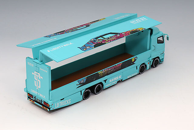 GCD 1/64 三菱 LB-トラック ふそう スーパーグレート GCD 1/64 三菱 LB-トラック ふそう スーパーグレート (RHD) ブラック