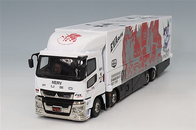 Tarmac 1/64 三菱 FUSO スーパーグレート EVAレーシング仕様