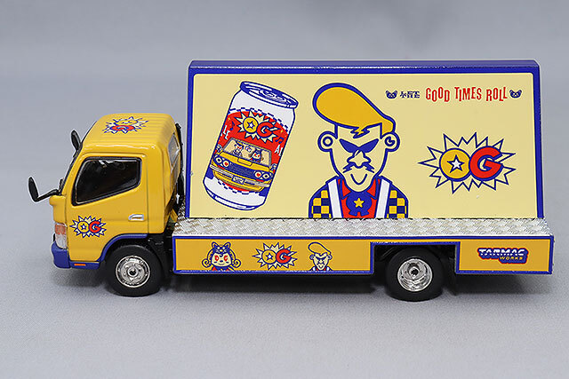 FUSO CANTER New Generation ミニカー 5個セット 1/64 Mitsubishi Fuso Canter Mobile Display Truck【T64T-TL002-DW