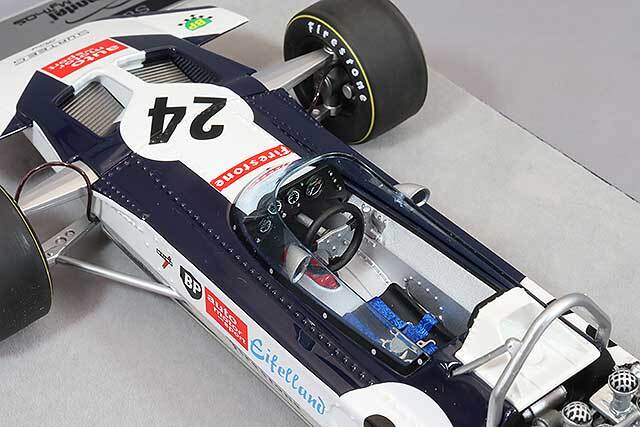 ミニカー　1/18 サーティース TS9 ブリティッシュGP 1971 #24 R.Stommelen [TM18-259A] テクノモデル 1/18 サーティース TS9 1971 F1 イギリスGP #24 R