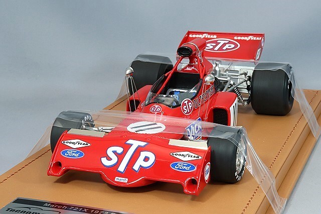 テクノモデル 1/18 マーチ 721X 1972 F1 ベルギーGP #11 R.ピーターソン