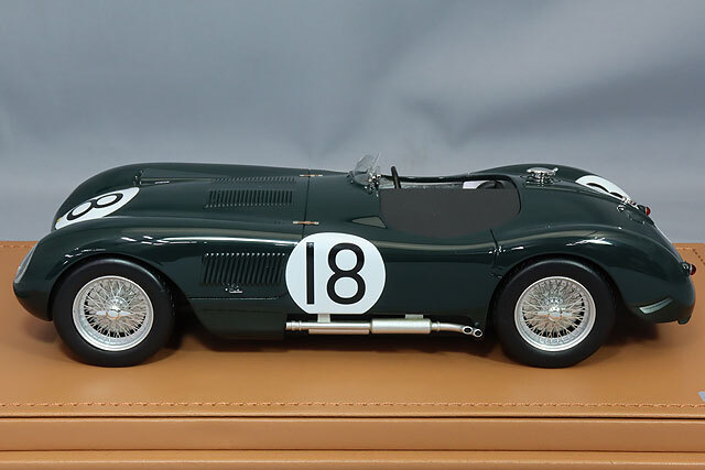 テクノモデル　１／４３　ジャガー　Ｅタイプ　１９６２年ル・マン　No.１０　白 テクノモデル 1／43 ジャガー Eタイプ 1962年ル・マン