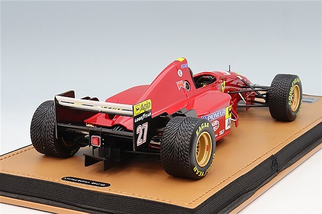 テクノモデル 1/18 フェラーリ 412 T2 1995 F1 日本GP #27 J.アレジ