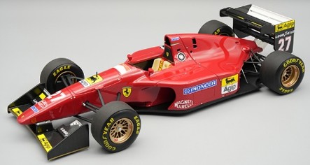 みーちゃん日本未発売 フェラーリビッグスケールF1コレクション 412T1 ☆予約品☆ テクノモデル 1/18 フェラーリ 412T1 F1 1994 カナダGP J