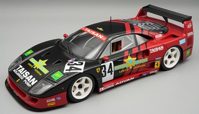 ☆予約品☆ テクノモデル 1/18 フェラーリ F40 LM 1995 JGTC #34 Team
