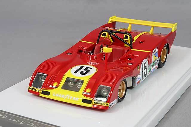 テクノモデル 1/43 フェラーリ 312 Pb 1973 ルマン24H #15 J.イクス/B