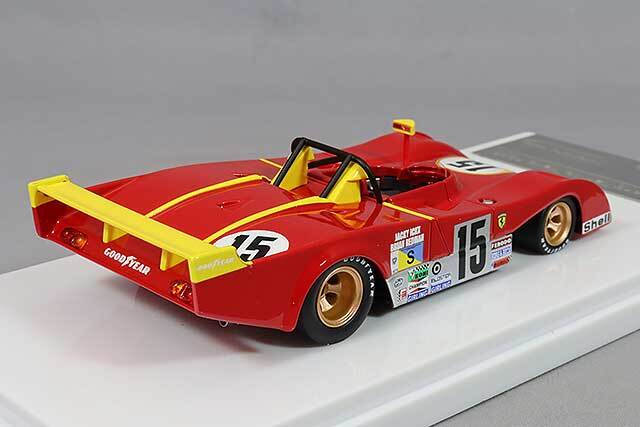 テクノモデル 1/43 フェラーリ 312 Pb 1973 ルマン24H #15 J.イクス/B