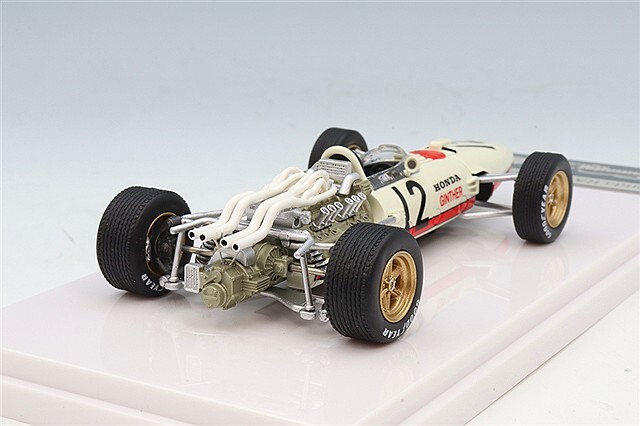 テクノモデル 1/43 ホンダ RA273 1966 F1 メキシコGP #12 R.ギンサー