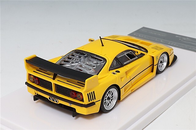 テクノモデル 1/43 フェラーリ F40 LM プレスバージョン 1996 イエロー