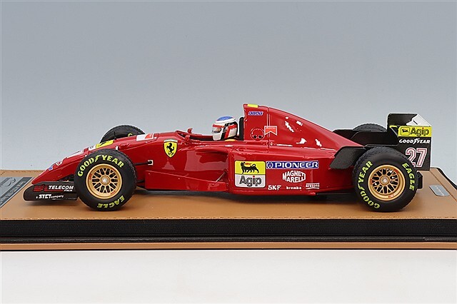 テクノモデル 1/18 フェラーリ 412 T2 1995 F1 日本GP #27 J.アレジ
