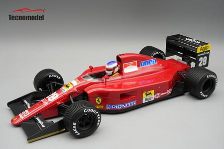 ☆予約品☆ テクノモデル 1/18 フェラーリ 642 1991 F1 イギリス