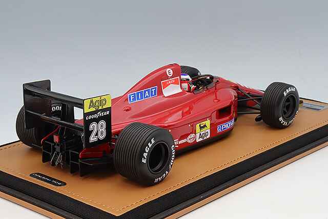 テクノモデル 1/18 フェラーリ 642 1991 F1 イギリスGP #28 J.アレジ