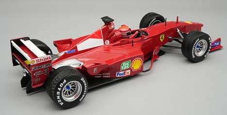 ☆予約品☆ テクノモデル 1/18 フェラーリ F1 2000 ニュルブルクリンク