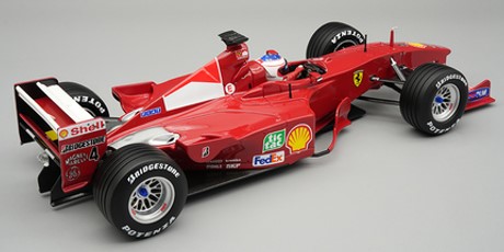 ☆予約品☆ テクノモデル 1/18 フェラーリ F1 2000 モナコGP ウィナー