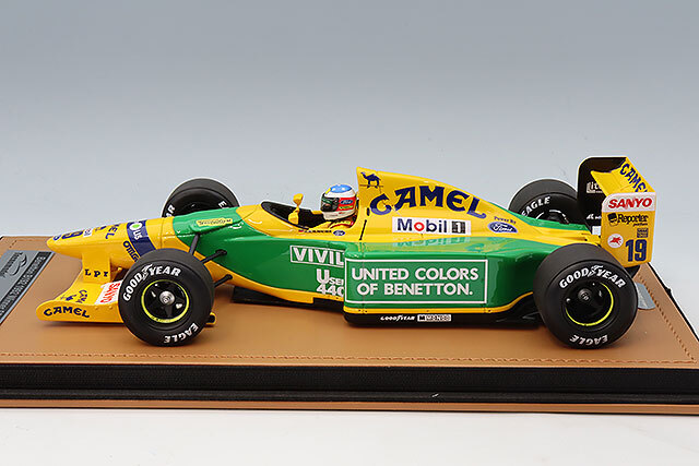 テクノモデル 1/18 ベネトン B192 1992 F1 ベルギーGP ウィナー #19 M