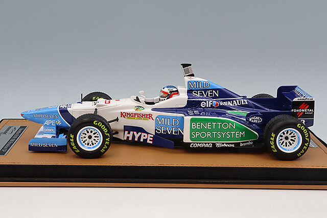 テクノモデル 1/18 ベネトン B196 1996 F1 イギリスGP #3 J.アレジ