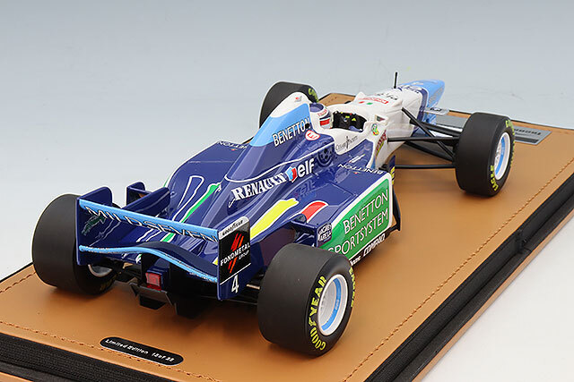 テクノモデル 1/18 ベネトン B196 1996 F1 モナコGP #4 G.ベルガー