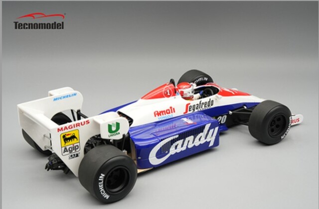 ☆予約品☆ テクノモデル 1/18 トールマン TG 184 イタリアGP 1984 P