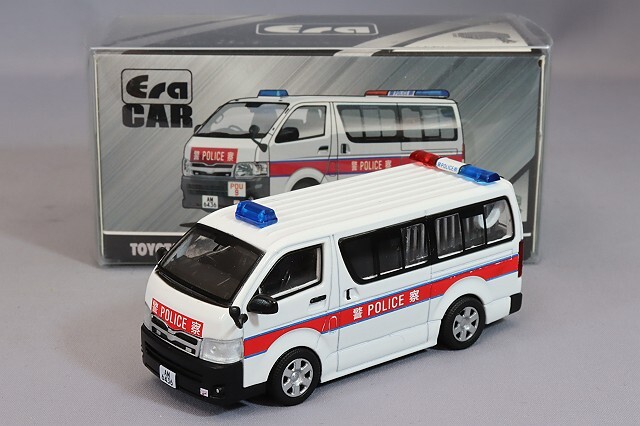 Era CAR 1/64 SP トヨタ ハイエース HK ポリスバン レスキュー