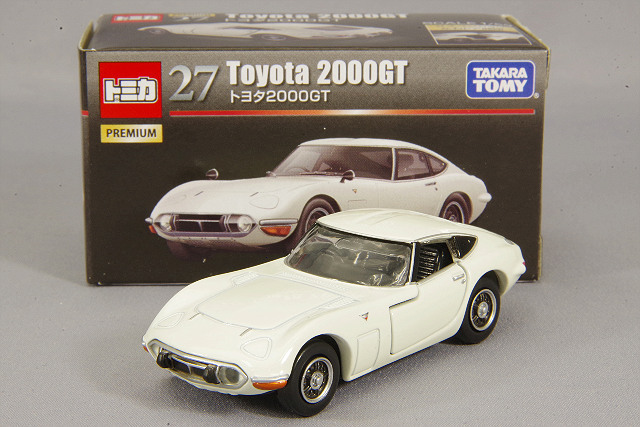 トミカプレミアム 27 1/59 トヨタ 2000GT ホワイト